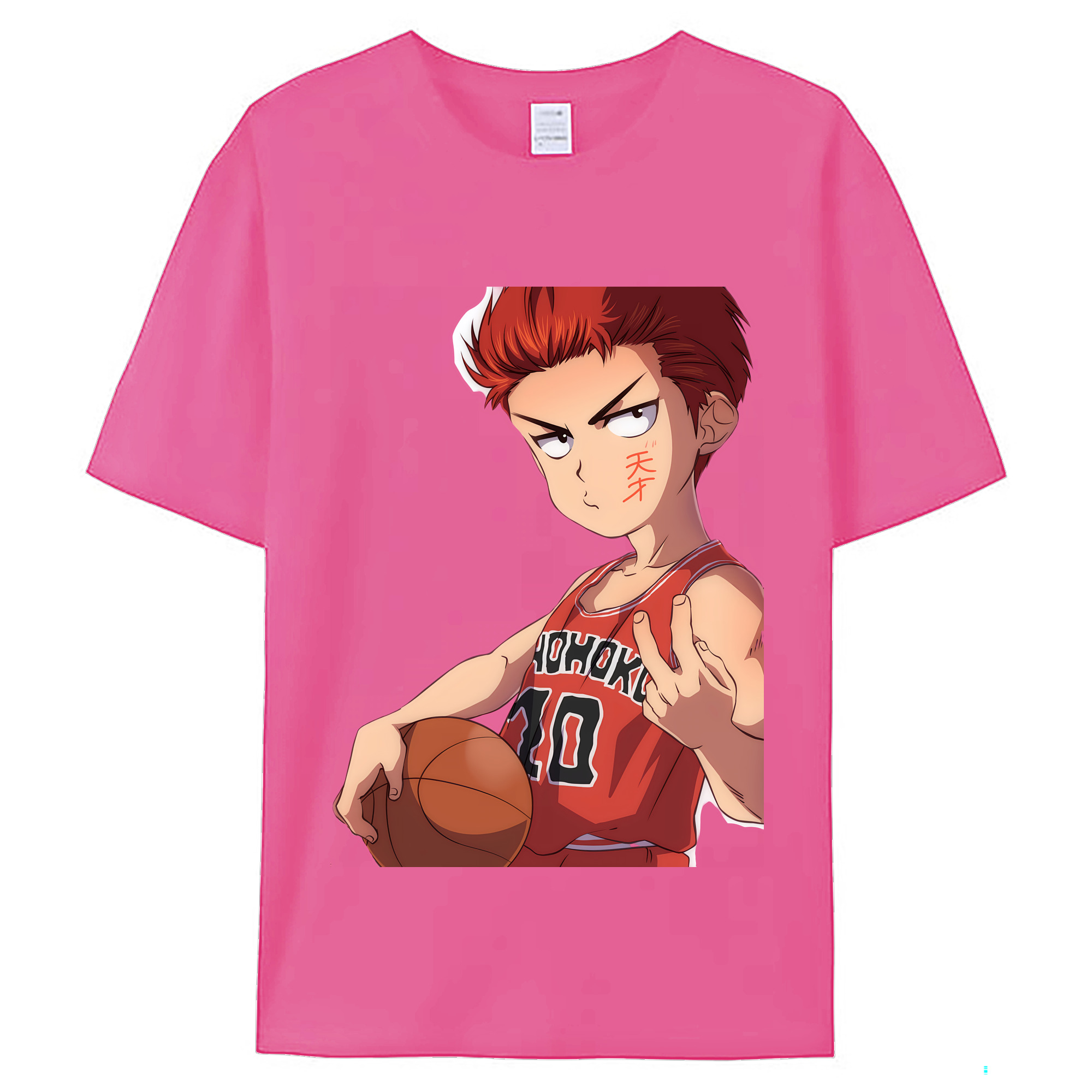 （画像用） SLAM DUNK／スラムダンク レディースカジュアルプリントTシャツ（綿100％）